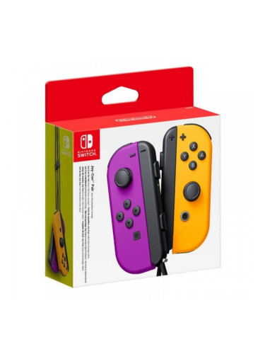 Безжичен джойстик Nintendo Joy-Con Лилав Оранжев