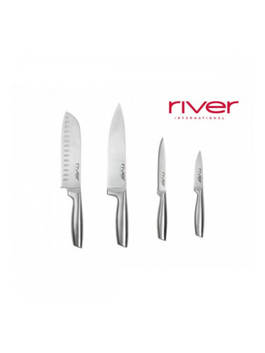 Комплект Ножове River Неръждаема стомана 4 pcs