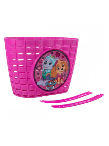 Детска кошница за велосипед The Paw Patrol Розов