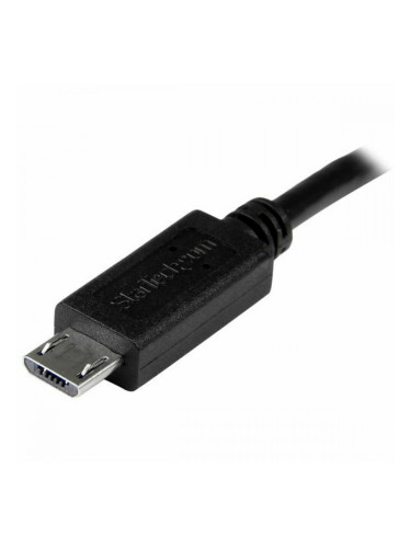Кабел Micro USB Startech UUUSBOTG8IN          Черен