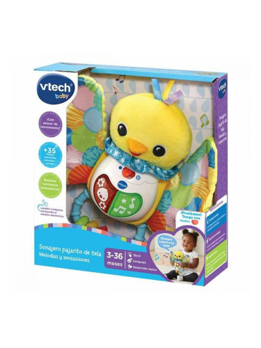 Музикална Дрънкалка Vtech Baby Музика Интерактивен Малка патица Светлини 20 x 21 x 6 cm