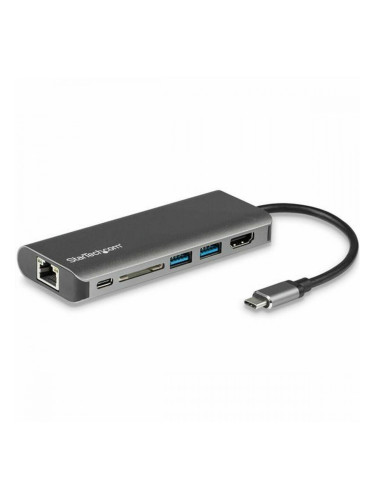USB извод Startech DKT30CSDHPD Сив 60 W