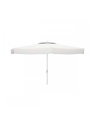 Чадър Marbueno, Бял, полиестер, Алуминий, Ø 270 cm