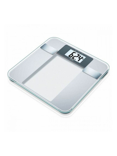 Електронен кантар за баня Beurer 760.30 Сребро Cтъкло