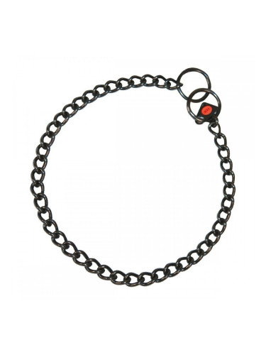 Кучешки Нашийник Hs Sprenger Черен 2,5 mm Гайки Късо (50 cm)