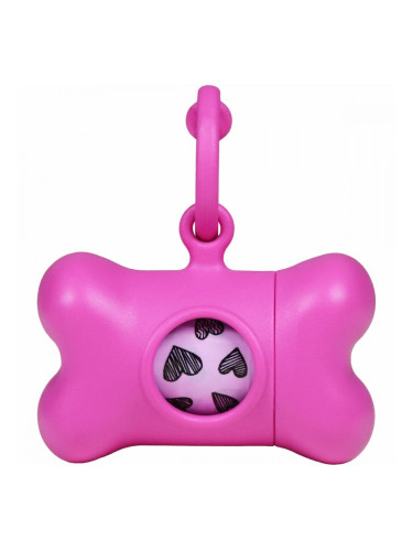 Диспенсър за Торбички за Домашен Любимец United Pets Classic 2nd Life Розов