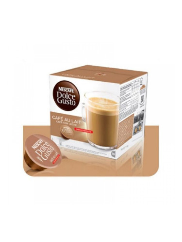 Капсули за кафе Nescafé Dolce Gusto 97934 Café Au Lait (16 uds) Без кофеин