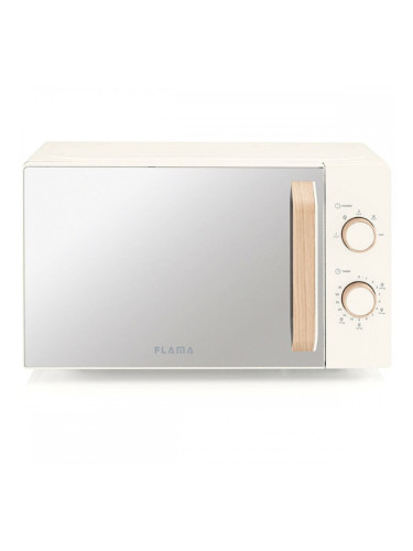 микровълновата фурна Flama 1831FL Сметана 700 W 20 L