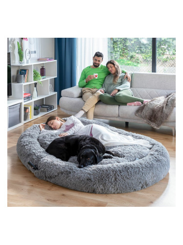 Антистресово легло за домашни любимци и хора Cloft InnovaGoods XXL Grey