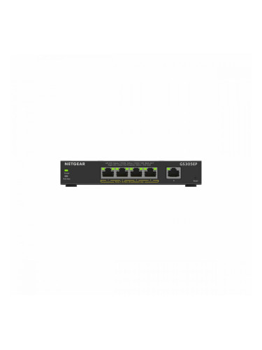 Суич Netgear GS305EP-100PES RJ-45