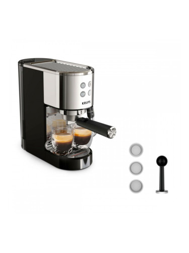 Ръчна кафе машина за еспресо Krups XP440C 1350 W Стомана