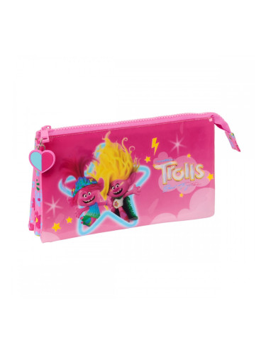 Троен Моливник Trolls Розов 22 x 12 x 3 cm