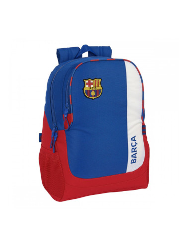 Училищна чанта F.C. Barcelona Син Кестен 32 x 44 x 16 cm