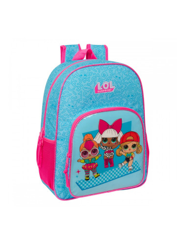 Училищна чанта LOL Surprise! Divas Син 33 x 42 x 14 cm