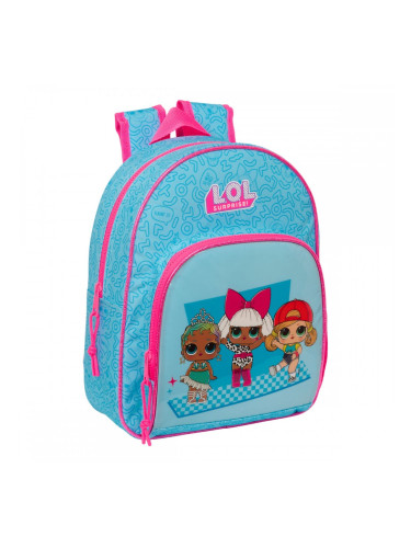 Училищна чанта LOL Surprise! Divas Син 28 x 34 x 10 cm