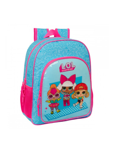 Училищна чанта LOL Surprise! Divas Син 32 X 38 X 12 cm
