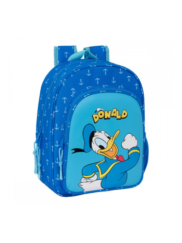 Училищна чанта Donald Син 26 x 34 x 11 cm