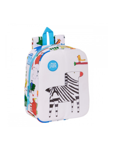 Детска раница Algo de Jaime Бял 22 x 27 x 10 cm