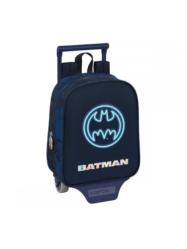 Училищна чанта с колелца Batman Legendary Морско син 22 x 27 x 10 cm