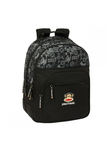 Училищна чанта Paul Frank Join the fun Черен 32 x 42 x 15 cm