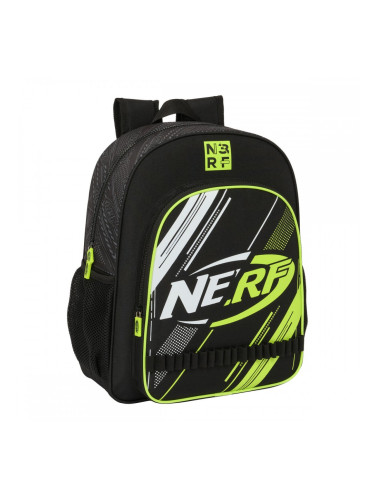 Училищна чанта Nerf Get ready Черен 32 X 38 X 12 cm