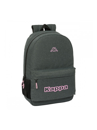 Училищна чанта Kappa Silver pink Сив 30 x 14 x 46 cm