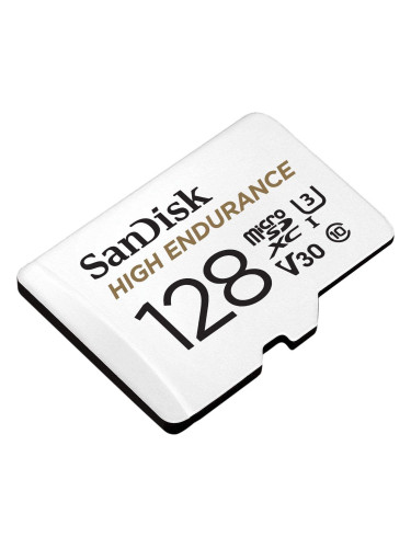 Карта памет SANDISK High Endurance micro SDXC UHS-I, A1, SD Адаптер, 1