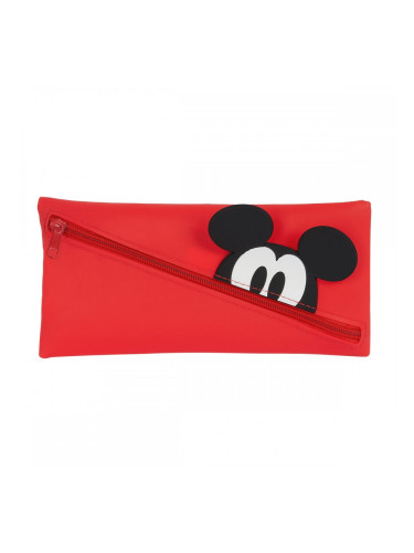 Ученически несесер Mickey Mouse Clubhouse Червен 22 x 11 x 1 cm