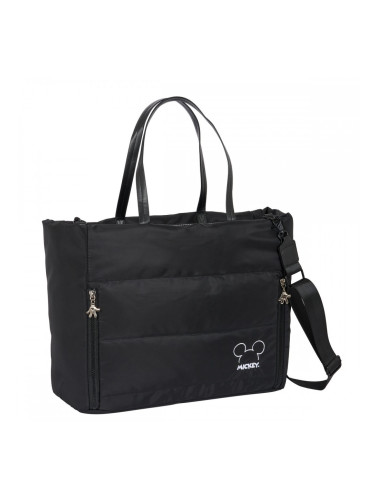 Чанта Mickey Mouse Clubhouse Teen Mood Подложка Черен 40 x 31 x 17 cm