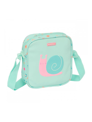 Чанта за Рамо Safta Охльов цвят тюркоаз 16 x 18 x 4 cm