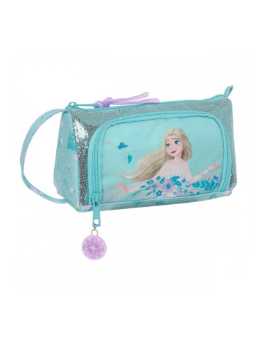 Ученически несесер Frozen Hello spring Син 20 x 11 x 8.5 cm