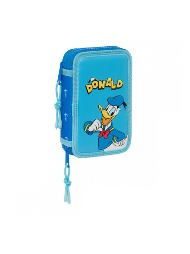 Двоен Несесер Donald Син 12.5 x 19.5 x 4 cm (28 Части)