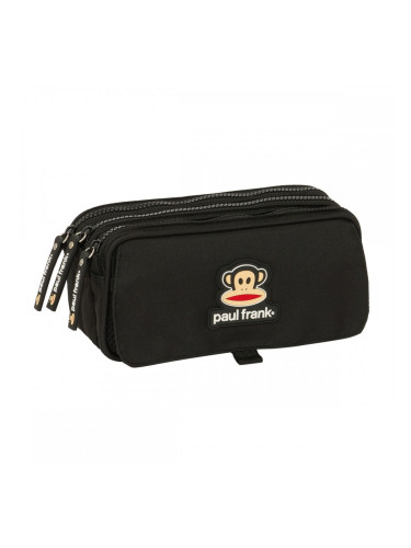 Двоен Моливник Paul Frank Join the fun Черен 21,5 x 10 x 8 cm