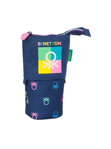 Кутия за Моливи Benetton Cool Морско син 8 x 19 x 6 cm