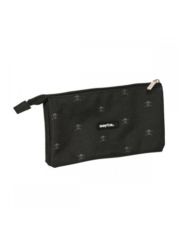 Троен Моливник Safta California Черен 22 x 12 x 3 cm