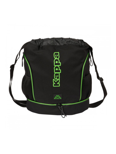 Детска Rаница Чувал Kappa Black Черен 35 x 40 x 1 cm