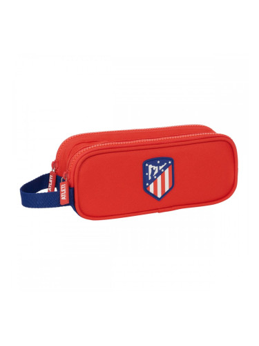 Двоен Моливник Atlético Madrid Син Червен 21 x 8 x 6 cm