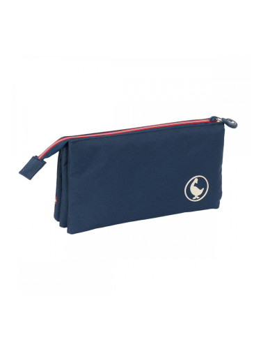 Троен Моливник El Ganso Classic Морско син 22 x 12 x 3 cm