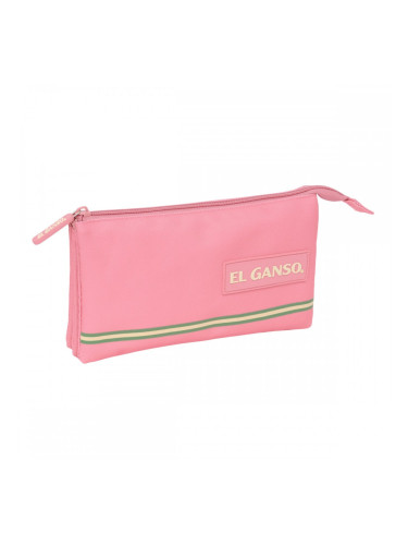 Троен Моливник El Ganso Marsala Розов 22 x 12 x 3 cm