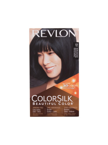 Revlon Colorsilk Beautiful Color Боя за коса за жени Нюанс 12 Natural Blue Black Комплект