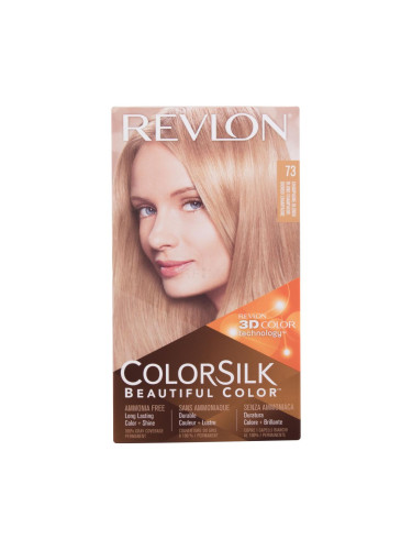 Revlon Colorsilk Beautiful Color Боя за коса за жени Нюанс 73 Champagne Blonde Комплект
