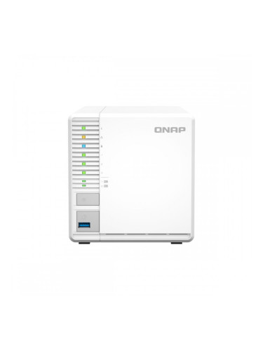 SATA 5.25" калъф за SATA 2.5" Qnap TS-364 Бял Intel Celeron Intel Celeron N5095