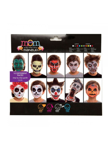 комплект за гримиране My Other Me Deluxe Детски Halloween (20 x 23 x 2 cm)