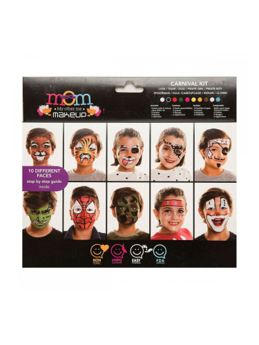 комплект за гримиране My Other Me Deluxe Детски Fiesta (20 x 23 x 2 cm)