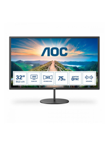 Монитор AOC Q32V4                32" QHD IPS 75 Hz