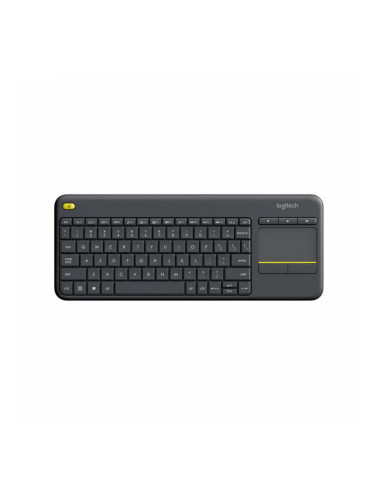 Клавиатура Logitech 920-007145 английски език EEUU Черен QWERTY