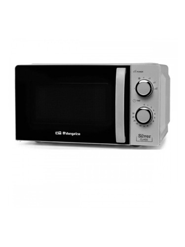 микровълновата фурна Orbegozo MI 2118 20 L 700W 700 W Черен/Сребрист Стомана 20 L