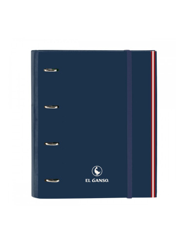 Папка с пръстени El Ganso Classic Морско син 27 x 32 x 3.5 cm