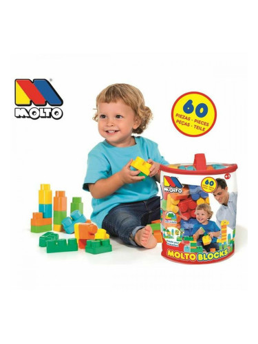 Лодка със Строителни Блокове Moltó Blocks (60 pcs)