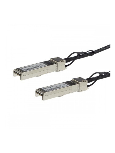 UTP категория 6 твърд мрежови кабел Startech SFP10GPC1M Черен 1 m